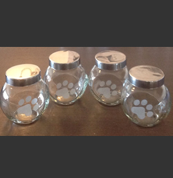 Small Paw Jars
